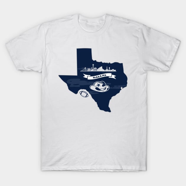 Dallas Cowboys T-Shirt by cwijeta